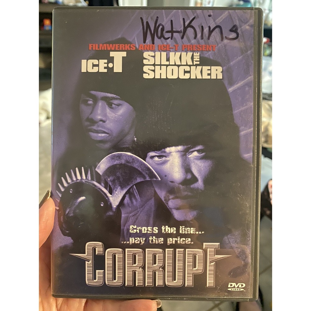 Corrupt DVD Movie Ice-T Silkk The Shocker Filmwerks Action Crime Drama 71015